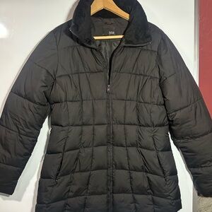 Black Puffer Jacket A.n.a and new approach women’s winter jacket size Medium